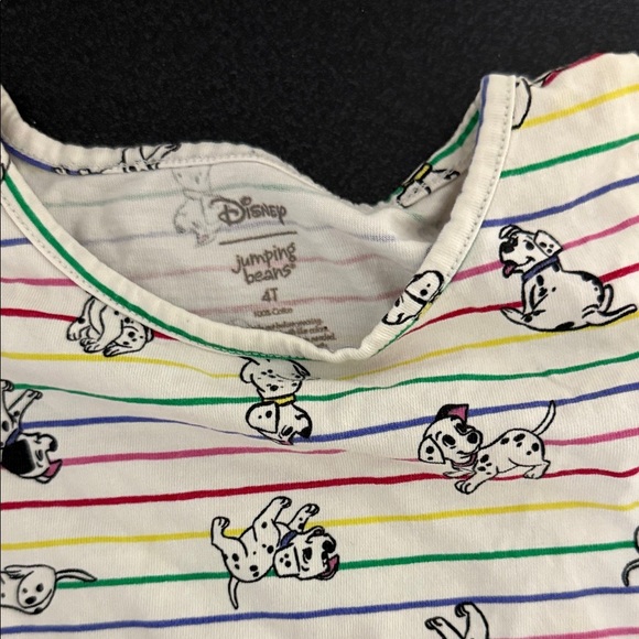 Disney Kids Dalmatian Striped Tee - Picture 2 of 2